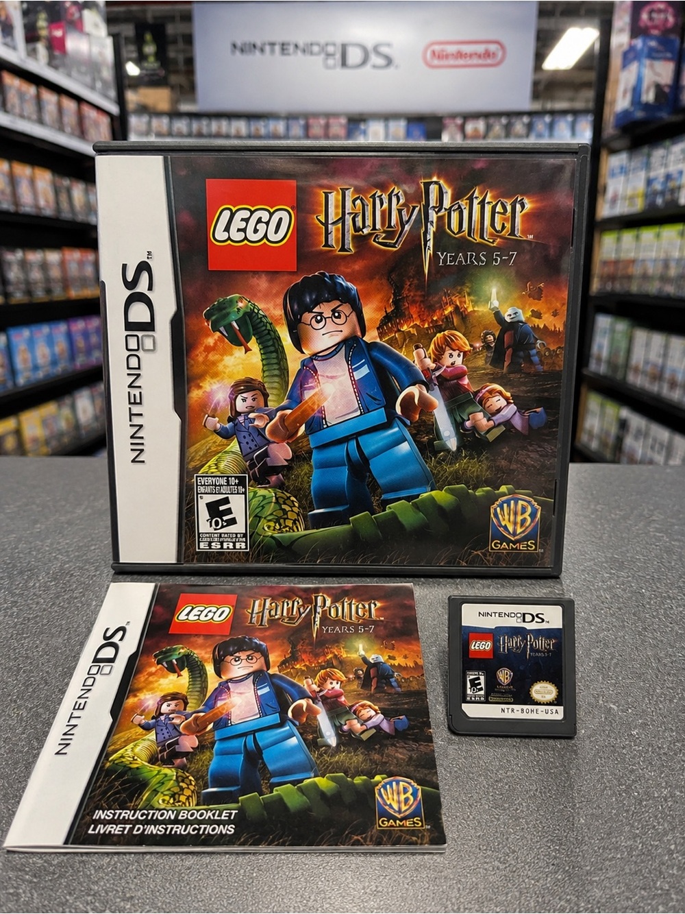 LEGO Harry Potter: Years 5–7 Nintendo DS Complete CIB Tested Working Like New